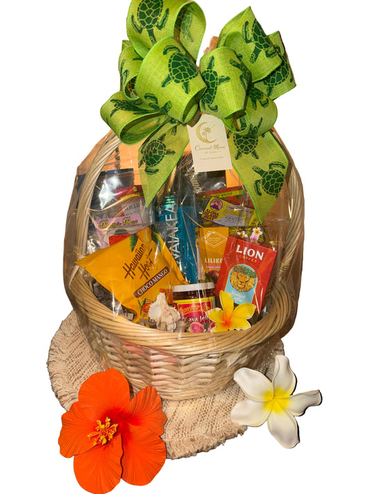 Aloha Island Gift Basket – Curated Hawaiian Treats | Coconut Moon by Hina