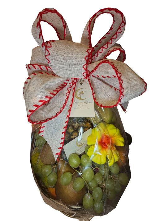 Island Fresh Fruit Gift Basket | Coconut Moon by Hina